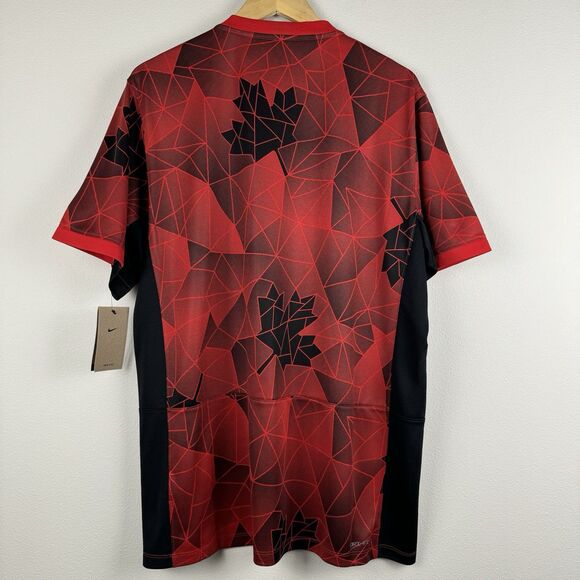 Nike Canada National Team Dri-Fit Home Replica Soccer Jersey Men's Large P35190 - Picture 6 of 9